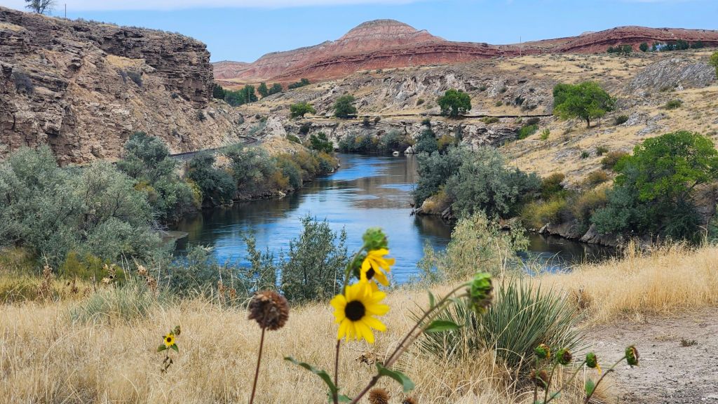 Bighorn River from Hot Springs State Park Thermopolis