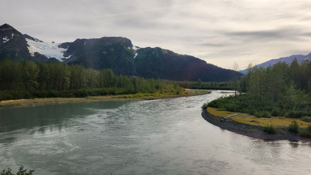 Explorer Glacier in Portage Valley, Alaska 2025